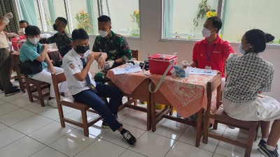 Serbuan Vaksinasi COVID-19 di Tanggerang