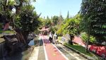 Foto: Asyiknya Vaksin Sambil Wisata di Taman Kyai Langgeng Magelang