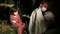 Turki pun jadi salah satu negara yang dituju para pengungsi dari Afghanistan tersebut. AP Photo/Emrah Gurel.  