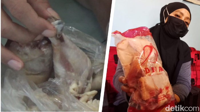 Agen e-Warong yang menyalurkan daging ayam busuk dari program bantuan pangan non-tunai (BPNT) Kemensos ke 25 keluarga di Desa Sukorejo, Perak, Jombang telah disanksi. Semua daging tak layak konsumsi telah diganti dengan daging ayam beku yang terjamin mutunya.