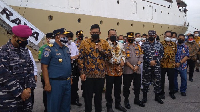 Bobby Nasution di Pelabuhan Belawan (Datuk-detikcom)