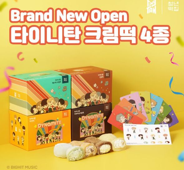 BTS Rilis Es Krim Mochi Aneka Rasa