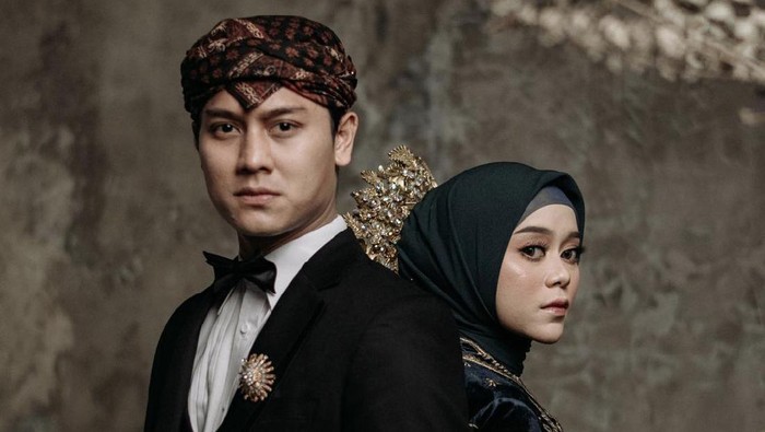 Foto prewedding Lesti Kejora dan Rizky Billar.