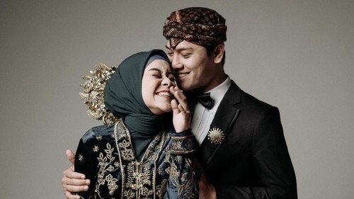 Foto prewedding Lesti Kejora dan Rizky Billar.