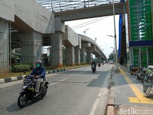 JPO Tapal Kuda Lenteng Agung Sudah Jadi, Akankah Macet Teratasi?