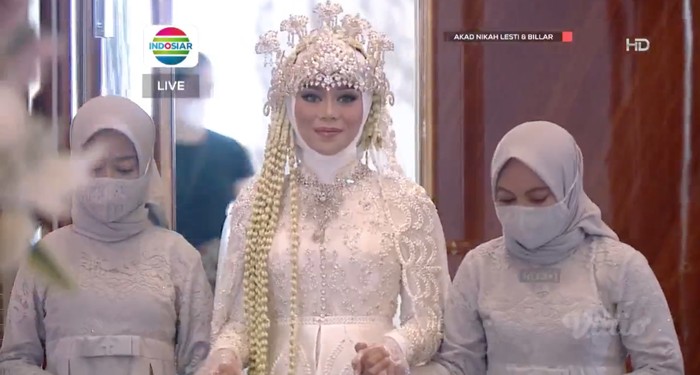Lesti Billar Akad nikah Lesti Kejora dan Rizki Billar