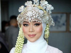 Lesti Kejora Manglingi di Hari Pernikahan dengan Makeup Hollywood Glam