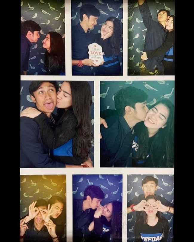 Selanjutnya ada Caesar Hito dan Felicya Angelista. Setelah 8 tahun berpacaran, keduanya akhirnya memutuskan untuk menikah. Berikut ini potret keduanya saat melakukan photobox. Terlihat kompak bukan? Foto: Instagram