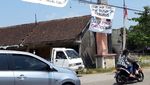 Protes Jalan Rusak, Warga Boyolali Pasang Spanduk Lucu-lucu