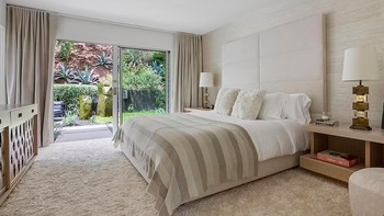 Ini kamar tidur yang lain selain kamar tidur utama. Foto: Daily Mail