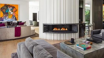 Perapiannya pun didesain dengan sangat menarik. Foto: Daily Mail