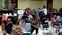 Pemda D.I Yogyakarta akan memberikan Vaksinasi COVID-19 kepada sekitar 14 ribu ibu hamil di D.I Yogyakarta dan ditargetlan selesai pada Oktober 2021 mendatang. ANTARA FOTO/Andreas Fitri Atmoko.