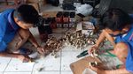 Warga Binaan Rutan Raup Cuan dari Produksi Mainan Truk Oleng