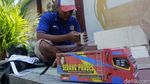 Warga Binaan Rutan Raup Cuan dari Produksi Mainan Truk Oleng