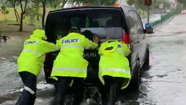 Banjir di Singapura. (Dok: FB PUB, Singapore's National Water Agency)