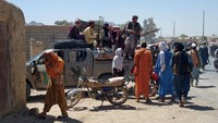 Pesatnya kekuatan militer Taliban disinyalir akibat strategi politik Taliban yang menyerukan seruan antikolonialisme untuk menarik dukungan dari masyarakat. AP Photo/Mohammad Asif Khan.