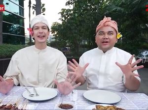 Bikin Laper! Dimas Beck Cicip Sate Rembiga Khas Lombok yang Mantul