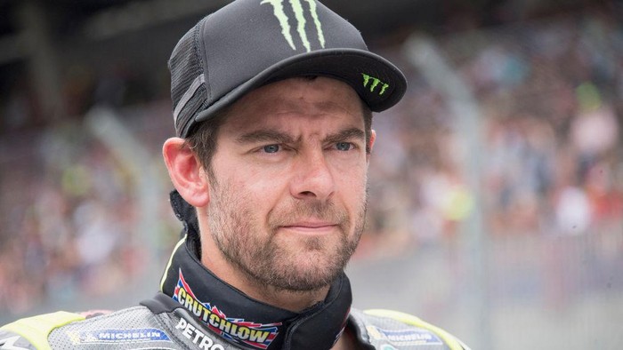 SPIELBERG, AUSTRIA - AUGUST 15:  Cal Crutchlow of Great Britain and Monster Energy Yamaha MotoGP Team prepares to start on the grid during the MotoGP race during the MotoGP of Austria - Race at Red Bull Ring on August 15, 2021 in Spielberg, Austria. (Photo by Mirco Lazzari gp/Getty Images)