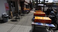 Sebelum diberlakukan PPKM, kawasan ini sempat ramai pengunjung.