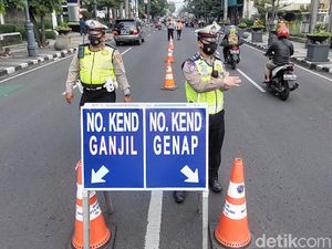 Ingat! Mulai Hari Ini Langgar Ganjil Genap DKI Bakal Ditilang