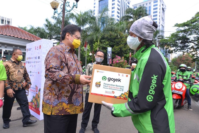 Gojek-Airlangga Hartarto