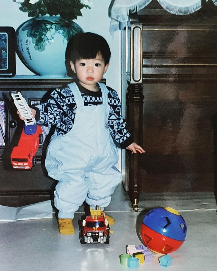Hwang In Yeop Hwang In Yeop saat masih balita.