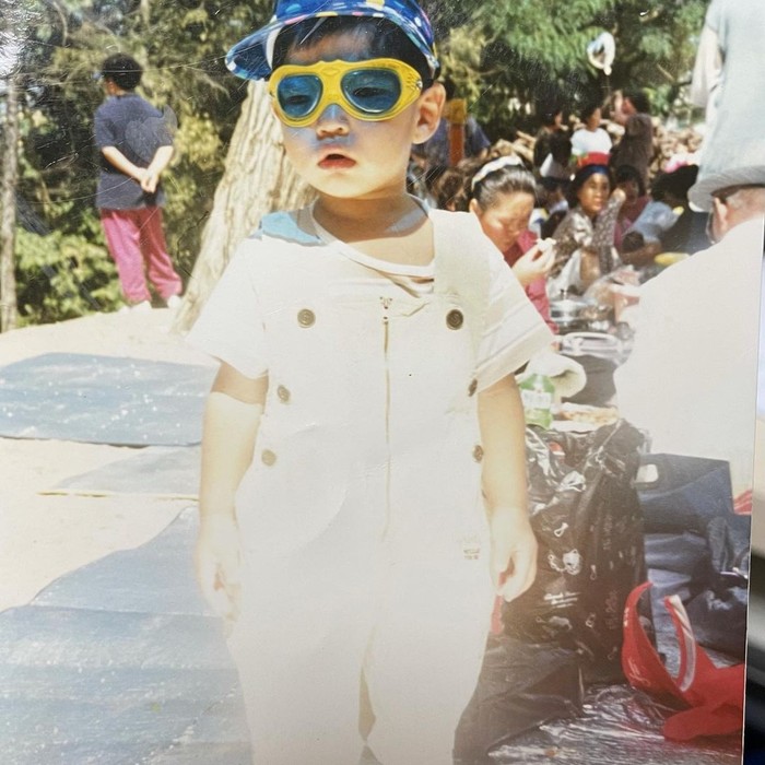 Hwang In Yeop Hwang In Yeop saat masih balita.