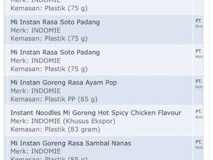 Iseng Cek BPOM, Netizen Ini Temukan Indomie Goreng Rasa Sambal Mangga