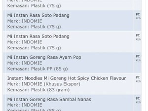 Iseng Cek BPOM, Netizen Ini Temukan Indomie Goreng Rasa Sambal Mangga