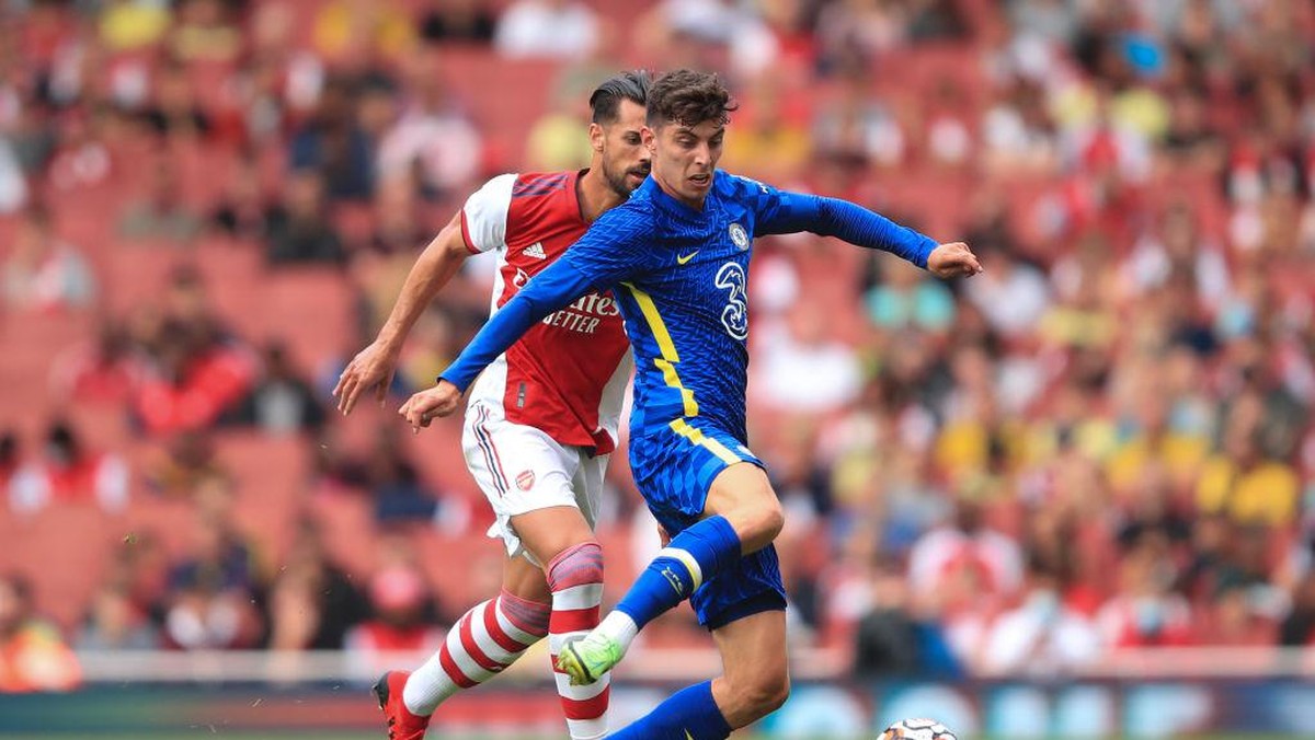 Link live streaming Arsenal vs Chelsea dalam lanjutan Premier League 2021/2022. (Foto: Getty Images/Marc Atkins)
