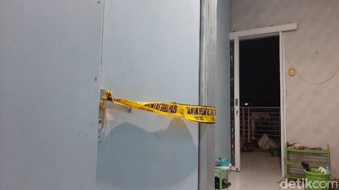 Kamar indekos di Semarang tempat wanita muda hamil ditemukan tewas, Jumat (20/8/2021)