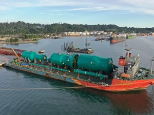 Kargo Raksasa Berlabuh di RI, Beratnya Setara 5 Pesawat Airbus