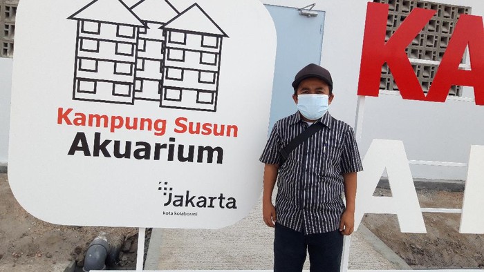 Ketua RT Kampung Susun Akuarium Topas