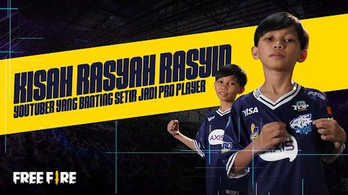 Kisah Rasyah Rasyid, Youtuber Cilik yang Banting Setir Jadi Pro Player!