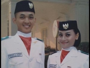 Viral Kisah Pasangan Bertemu Jodoh Saat Jadi Pasibraka Istana, Bikin Baper