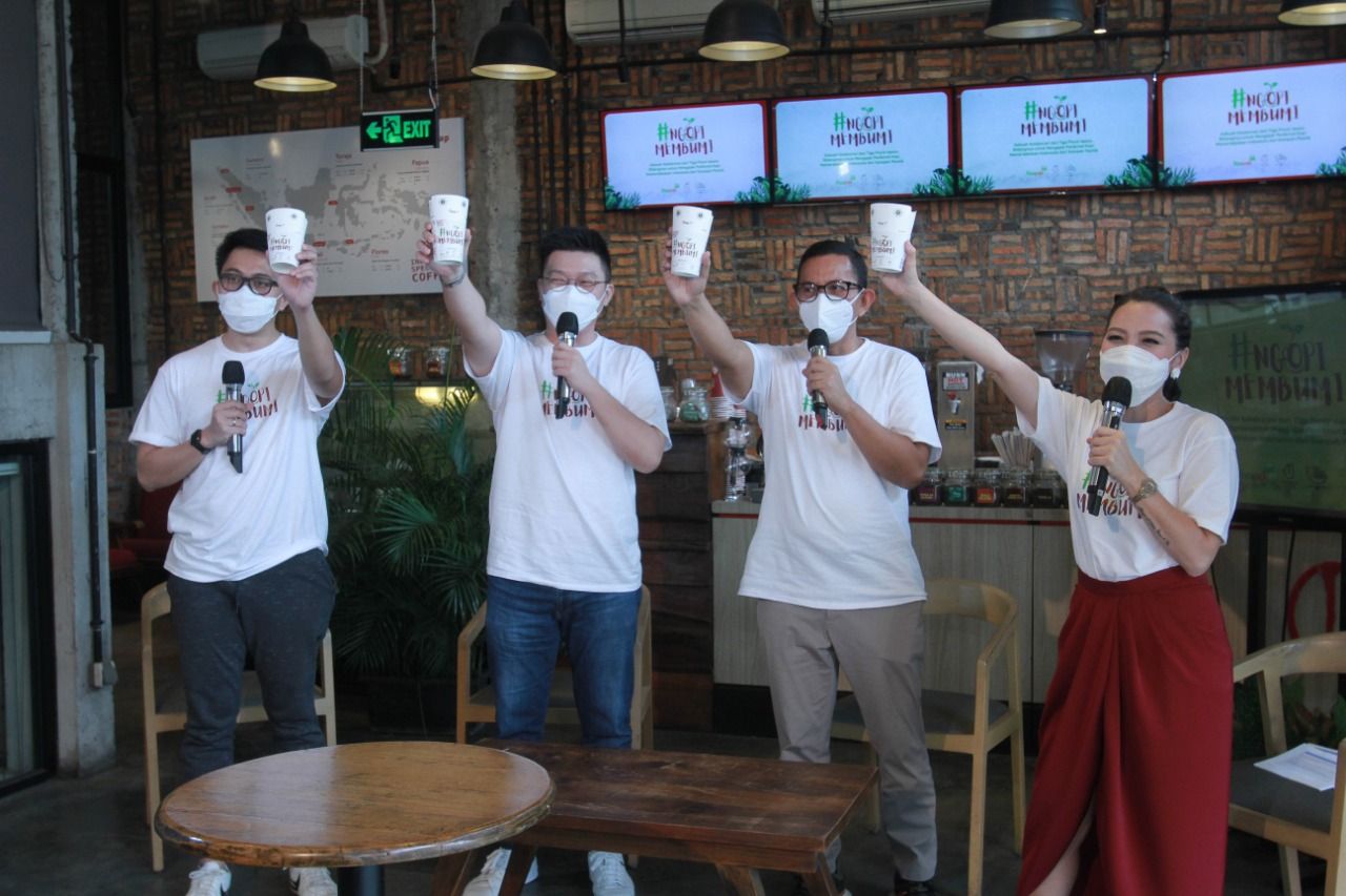 Lewat #NgopiMembumi, Bisa Ngopi Asyik Bebas Sampah Plastik