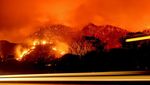 Merah Membara Kebakaran Hutan di California