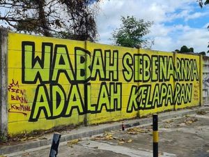 Kala Mural Wabah Sesungguhnya Adalah Kelaparan Dihapus di Mana-mana