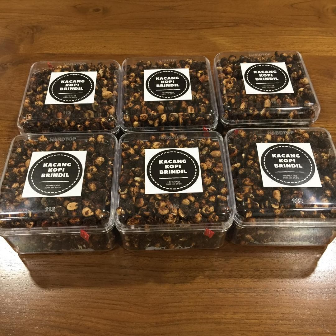 Nikmatnya Kacang Kopi Brindil, Camilan Nostalgia Terinspirasi Kacang Gula