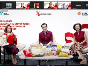 Webinar Gaya Hidup Sehat Bulog Kenalkan Beras Fortivit, Ini Kelebihannya