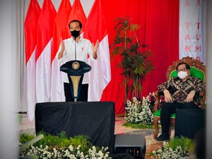 Jokowi Soroti Angka Kematian COVID-19 di Jatim Tinggi: Hati-hati!
