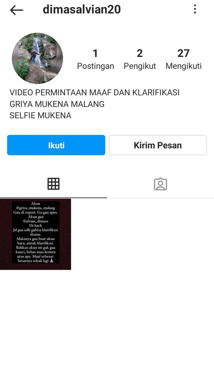 Pria Ngaku Pengunggah Foto Fetish Mukena Minta Maaf Via Video