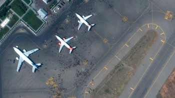 Penampakannya dari dekat. Foto: AP