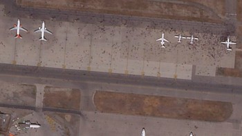 Penampakannya dari dekat. Foto: AP