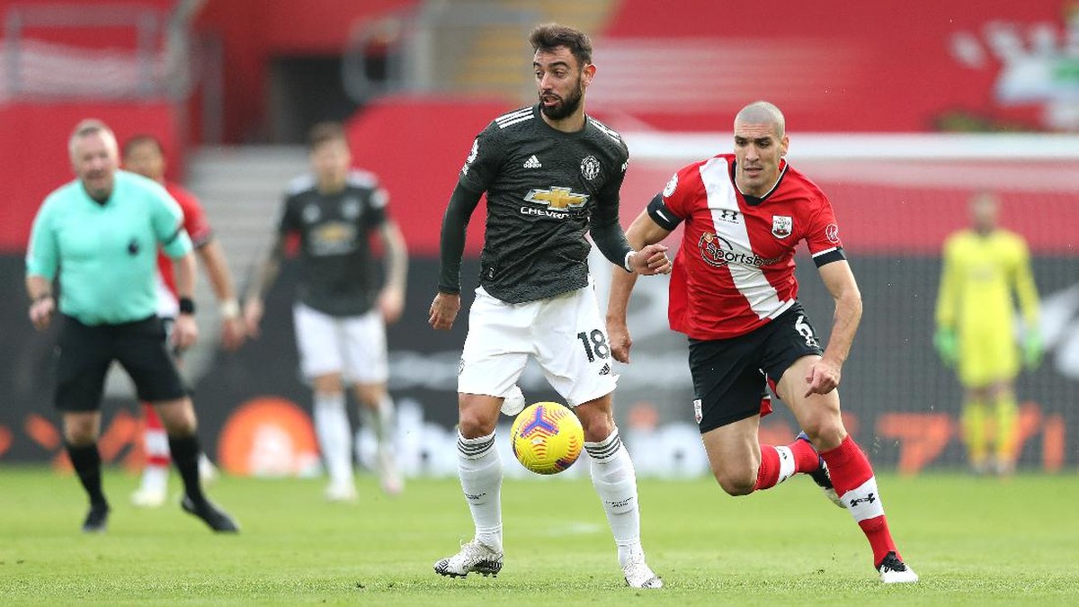 Link live streaming Southampton Vs Manchester United di Premier League 2021/2022. (Foto: Getty Images/Naomi Baker)