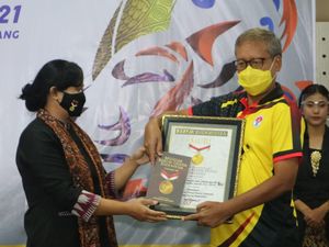 Ospek Unnes Pecahkan Rekor Muri Senam Daring dengan Peserta Terbanyak