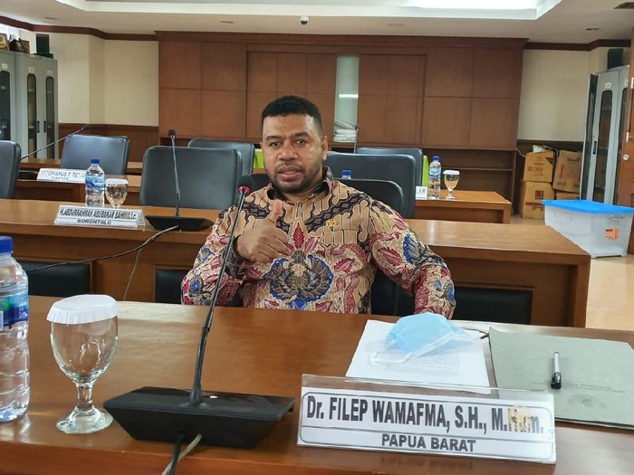 Wakil Ketua Komite 1 DPD RI Filep Wamafma