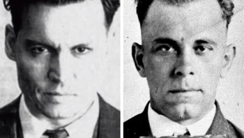 Johnny Depp sebagai John Dillinger di film Public Enemies. Foto: Brightside