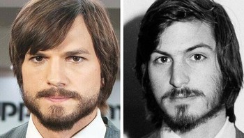 Ashton Kutcher sebagai Steve Jobs di film Jobs. Foto: Brightside