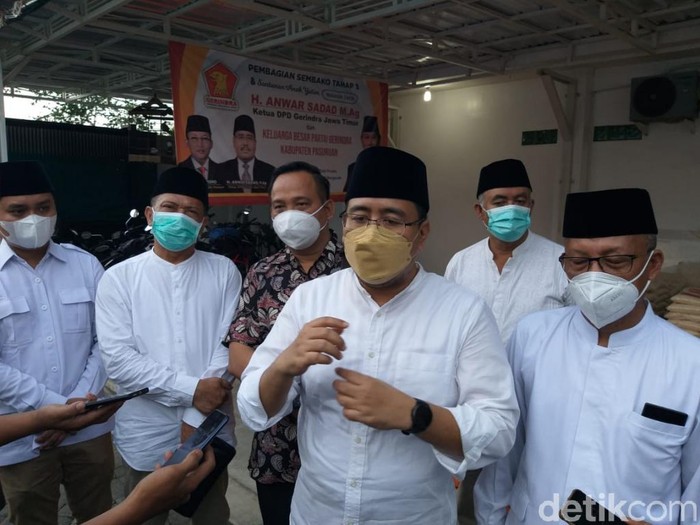 Children Wow Day Partai Gerindra di Kabupaten Pasuruan dimanfatakan untuk memberikan konseling, pada puluhan anak yang orang tuanya meninggal karena COVID-19. Acara juga diisi penyaluran bantuan pada warga terdampak pandemi.